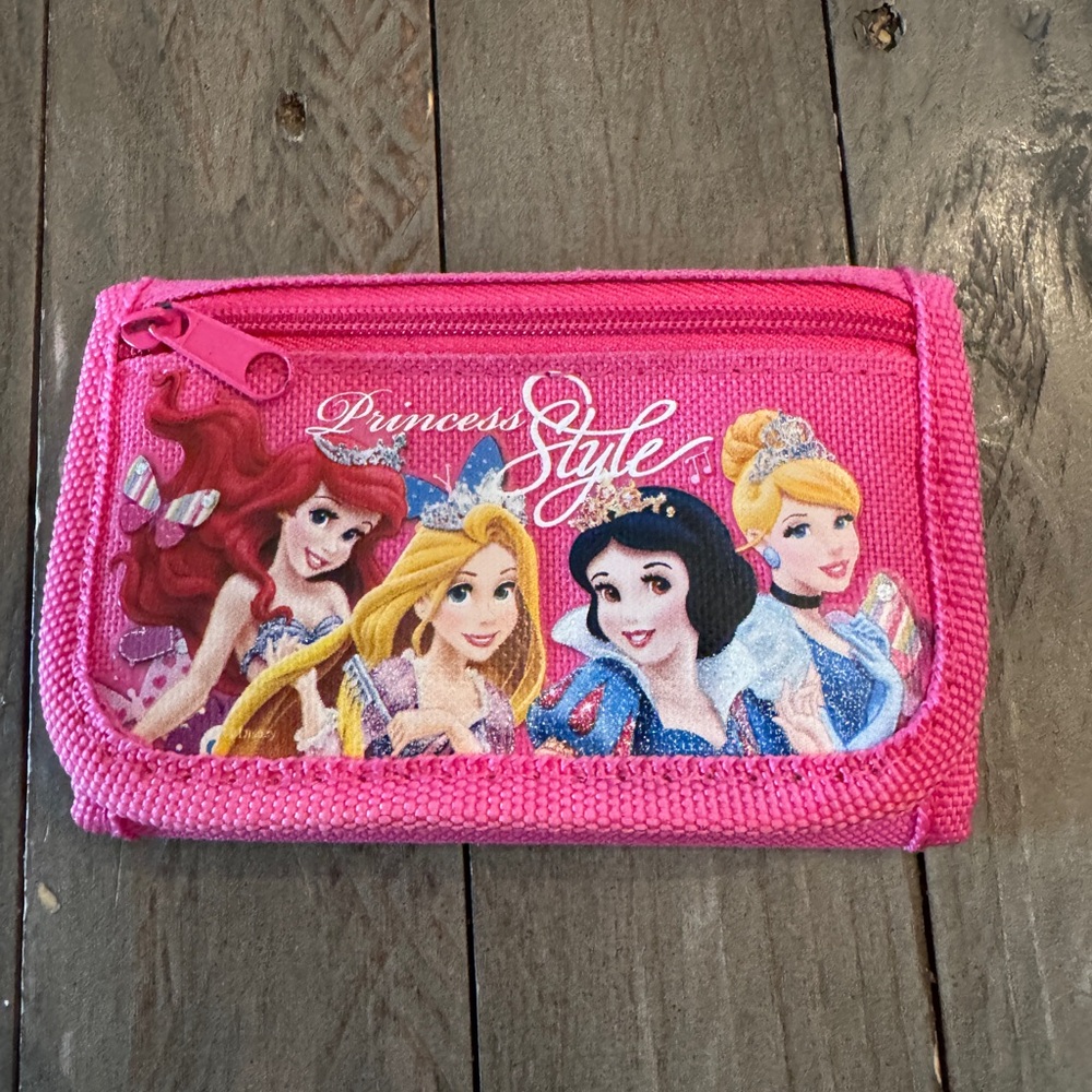 Princess Style Pink Kids Wallet